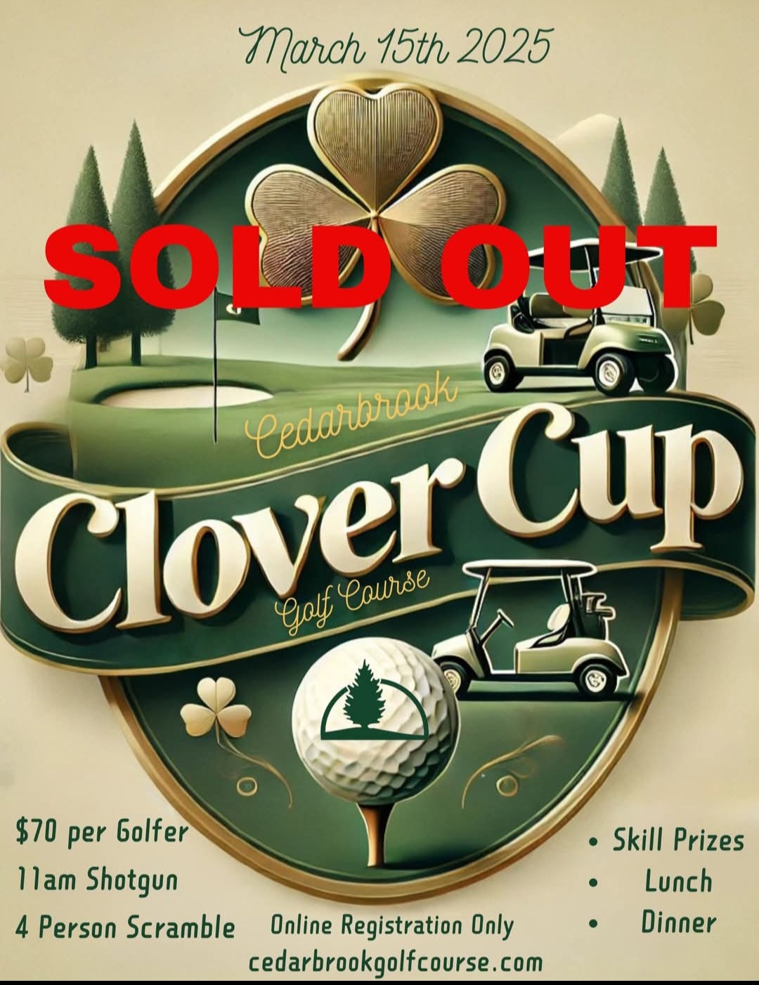 2025 Clover Cup Sold Out